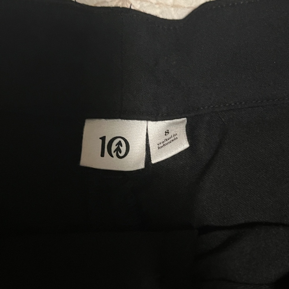 Tentree Black Twill Pant - Picture 2 of 4